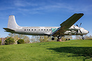 This DC-7 ended up in storage on a square at Córdoba  C.de la Guitarra...