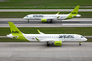 AirBaltic operates for Swiss.