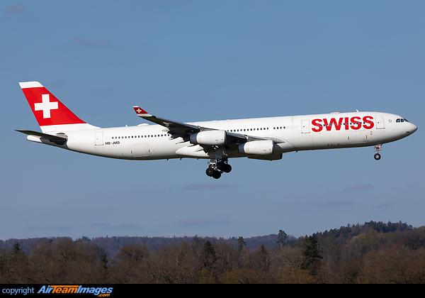 Operated for Edelweiss Air | PMI-ZRH Airbus A340-313X