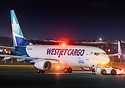 Inaugural revenue flight for WestJet Cargo, operating YYC-YYZ.