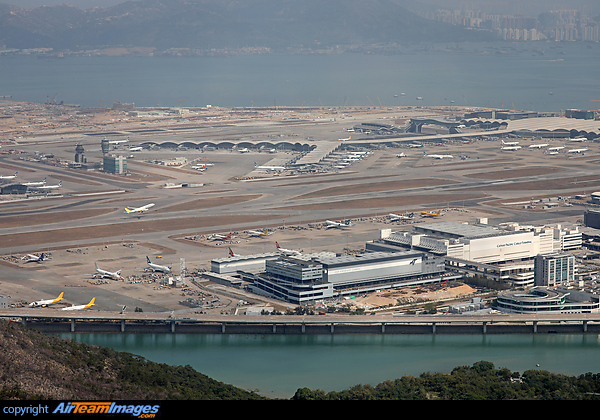 An overview of Hong Kong International Airport Hong Kong - Chek Lap Kok