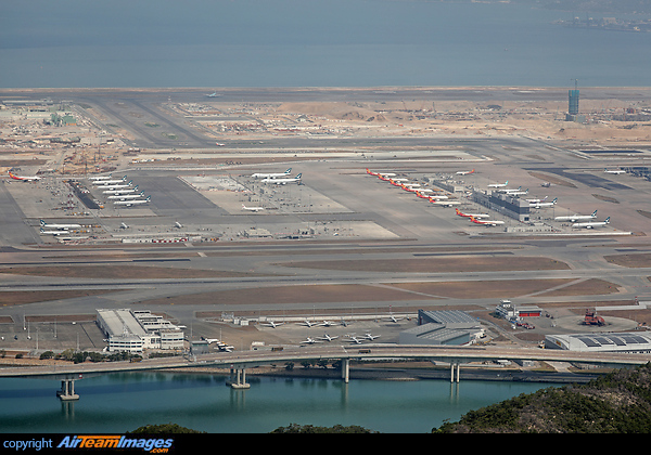 An overview of Hong Kong International Airport Hong Kong - Chek Lap Kok