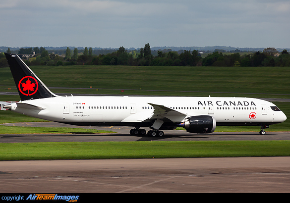 About to commence a flight to Toronto after spending a few weeks at STS for modifications prior to entering service with Air Canada Boeing 787-9 Dreamliner