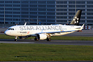 First A320-200 Sharklets for Brussels Airlines.