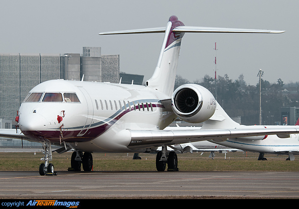 Alisher Usmanov's Jet Bombardier Global 6000