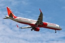 Air India s 1st a321Neo, VT-RTD on final to RGIA