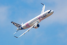 Special flyby for the Airbus Family day in Saint-Nazaire celebrating 1...