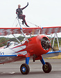 N5057V taxiing out for its display at the Wales National Airshow, pilo...