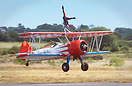 N5057V departing Swansea for its display at the Wales National Airshow...