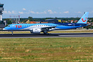 First touchdown of the 3th E2 for TUI Belgium.