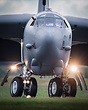 USAF B-52 performing at RIAT23
