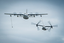 Lockheed Martin MC-130J Commando II and Bell/Boeing CV-22B Osprey perf...