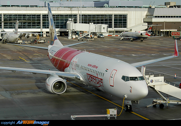 This Air India Express Boeing 737-800 VT-AXH crashed at an airport in the southern state of Kerala on 7th August 2020. Boeing 737-8HJ