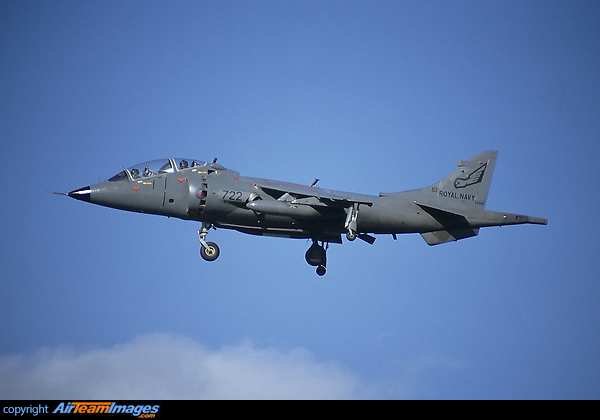 Sea Harrier T.4 of 899 Sqn British Aerospace Sea Harrier
