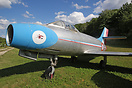 Preserved in Patrouille de France colours. The team flew Dassault's fi...