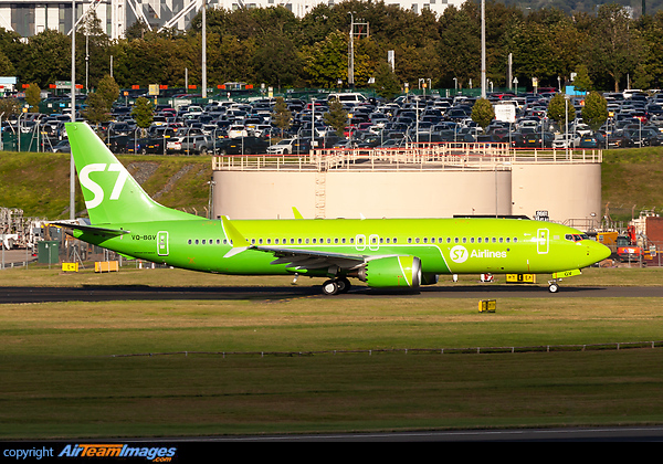 Although still in full S7 livery, VQ-BGV now belongs to Aviation Capital Group. After spending a good 10 months at Birmingham with STS, finally departs on a air test before a onward flight to Munster in Germany Boeing 737-8 MAX