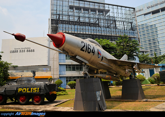 On display at the Satria Mandala Museum in central Jakarta Mikoyan Gurevich MiG-21 F-13