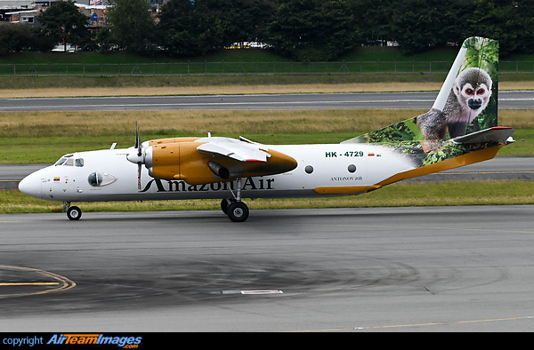 Amazon Air Colombia is a small airline operated by Aer Caribe in an effort to connect the farthest regions of the Colombian Amazon Jungle. Antonov An-26B