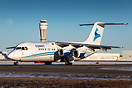 Exiting runway 35L after arriving on a mining charter flight from Ekat...
