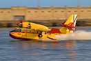 Air resources participated in the great fire on the island of Tenerife