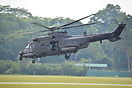 H.225M display at the RSAF 55 years anniversary Open House