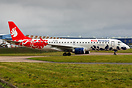 Another Buta Airways Embraer ERJ190, VP-BRU, arrives at East Midlands ...