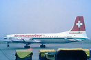 Original Transvalair tail titles, later replaced by "Swiss Cargo Airli...