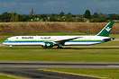 A recent addition to Saudia's fleet and the second B787-10 in their re...