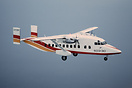 In flight on its way to Farnborough.