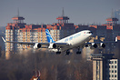First flight of the Ilyushin Il-96-400M . Compared to the Il-96-300, i...