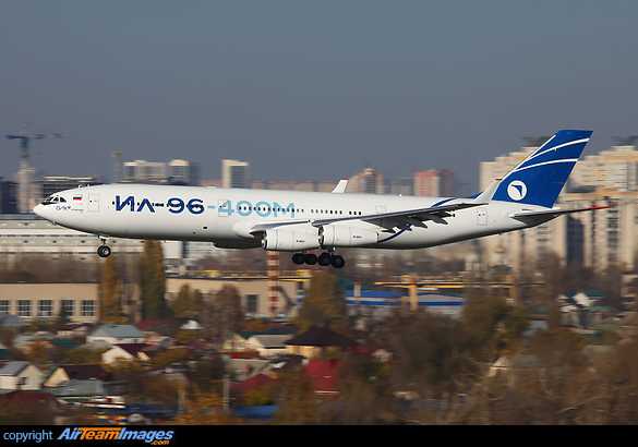 First flight of the Ilyushin Il-96-400M . Compared to the Il-96-300, it has a 9.65 m longer fuselage and will be able to carry up to 402 passengers over a distance up to 8,750 km. It's the country's answer for aircraft like the Airbus A350 and Boeing 777 Ilyushin Il-96-400M