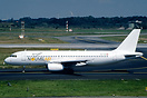 Incomplete first livery plus small TransAer sticker beside front door