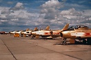 RCAF Golden Hawks display team's Canadair Sabres