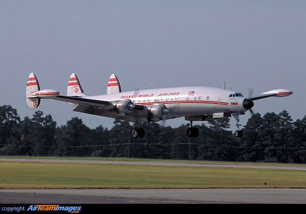 About to touch down after a demonstration flight. It looks as if the ballet dancer is stepping on her toes. The name of this aircraft speaks for itself, and "Golden age of air travel." It was truly a beautiful sight which we could not see nowadays. L-1049H/01 Super Constellation