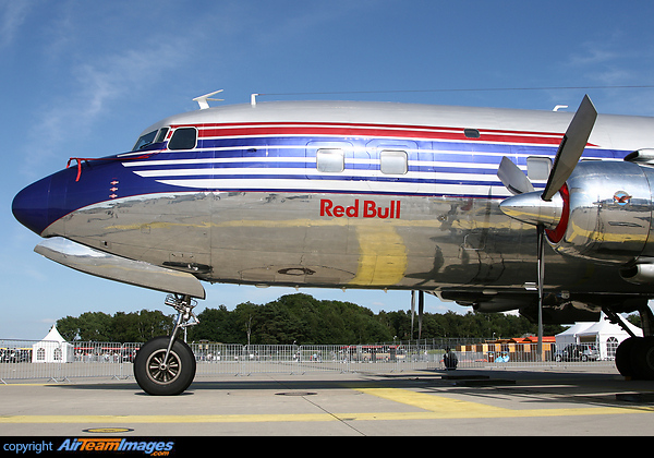 Red Bull at 25 years NATO E-3A component Douglas DC-6B