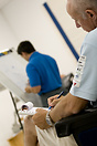 World Unlimited Aerobatic Championships 2007. Taking notes during the ...