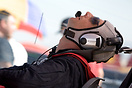 Stretching the neck muscles. World Unlimited Aerobatic Championships 2...