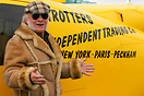 Sir David Jason doing what he is best known for, making people laugh.
