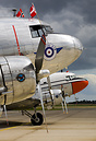 1 of 3 DC-3's present at this year at Roskilde Airshow.