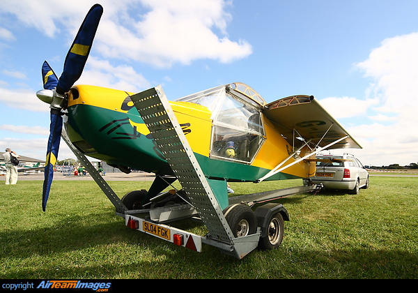 G-IMNY departs by car & trailer from Sherburn in Elmet Escapade 912
