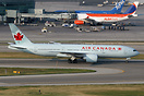 First Boeing 777-200LR for Air Canada. Recently delivered, used on no-...