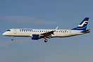Just delivered, sixth and latest Embraer 190 for Finnair.