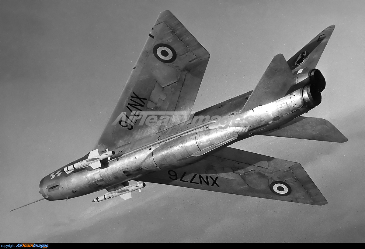 English Electric Lightning F2 - Large Preview - AirTeamImages.com