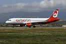The first Air Berlin A320 to be delivered in the latest colours