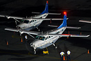 Under maintenance at night for the next day's flights.