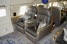 Main cabin seating.