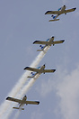 'Wefly' display team.... 4 wheelchair bound pilots fly in formation, a...