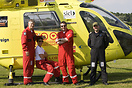 Yorkshire Air Ambulance Crew members take a bow at Breightons at home ...