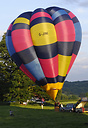 Competitor in the British Ballooning Grand Prix at Sudeley Castle