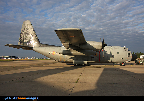 Special paint scheme celebrating 60 years 15th Wing air transport. For this occasion, an Open-Door will be held on the 14th of September 2008 @ EBMB. Lockheed C-130H Hercules